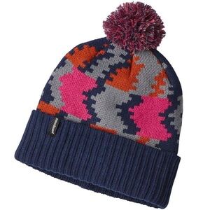 Patagonia Snowbelle Beanie With Pompom